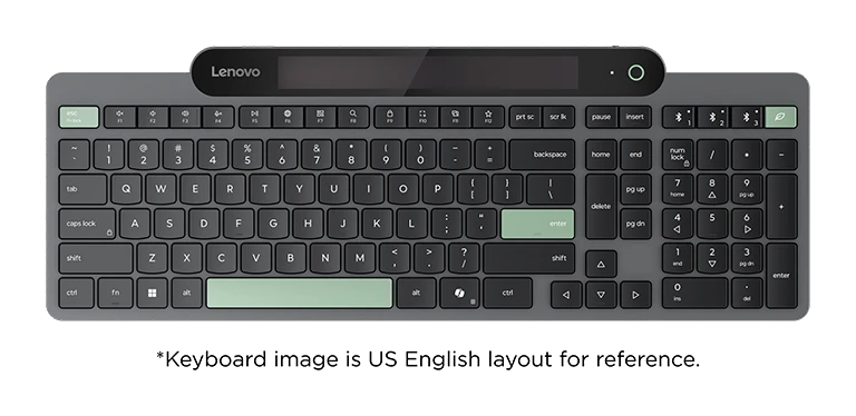 Teclado Lenovo Bluetooth Autorrecargable - Español La 171