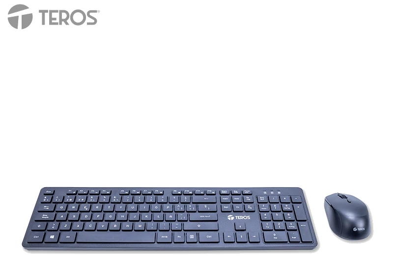 Kit Teclado + Mouse Teros Te-5013s, Negro