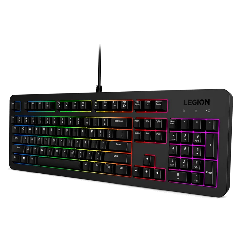Teclado Gamer Lenovo Legion Kb310 Rgb Con Cable Usb 2.0