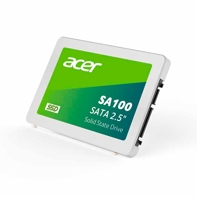 Unidad De Estado Solido Acer Sa100, 480gb, 2.5″, Sata Lll (6gb/s)