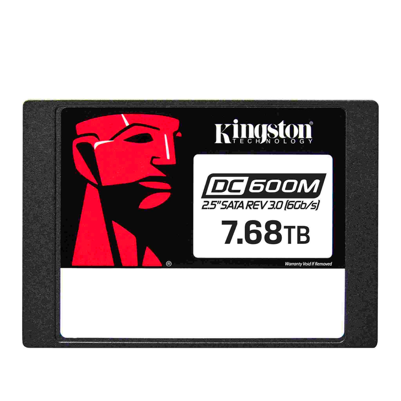 Unidad En Estado Solido Kingston Dc600m 7680gb, Sata Rev. 3.0 (6gb/seg), 2.5"