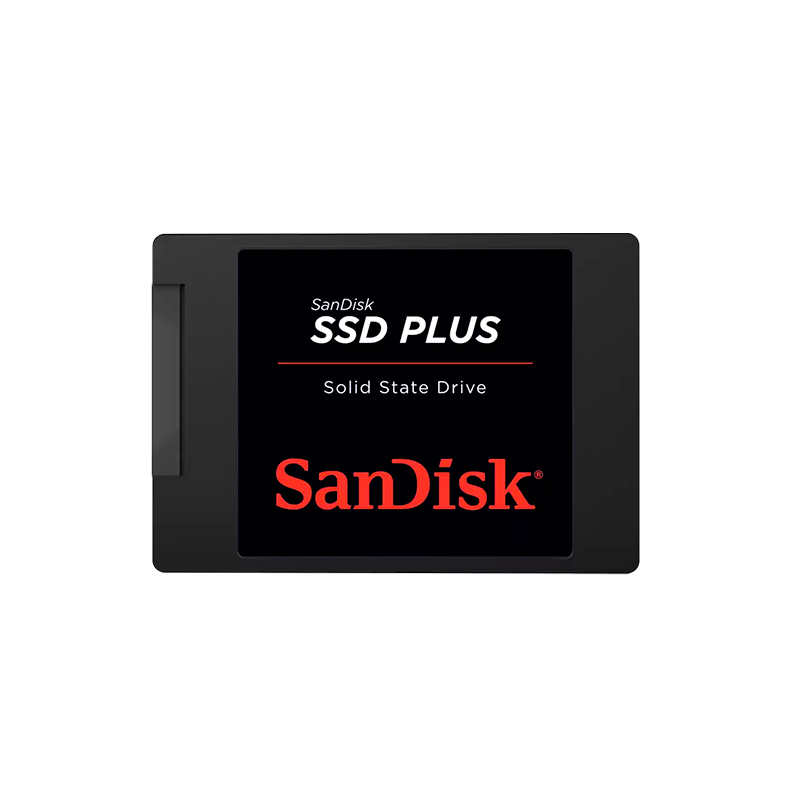 Unidad De Estado Sólido Sandisk Ssd Plus, 1tb, Sata 6gb/s, 2.5", 535 Mb/s, 450 Mb/s — vista 2
