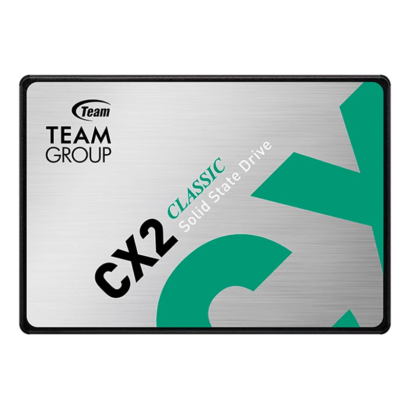 Unidad De Estado Solido Teamgroup Cx2, 512gb, Sata 6.0 Gb/s, 2.5", Ecc, Dc +5v