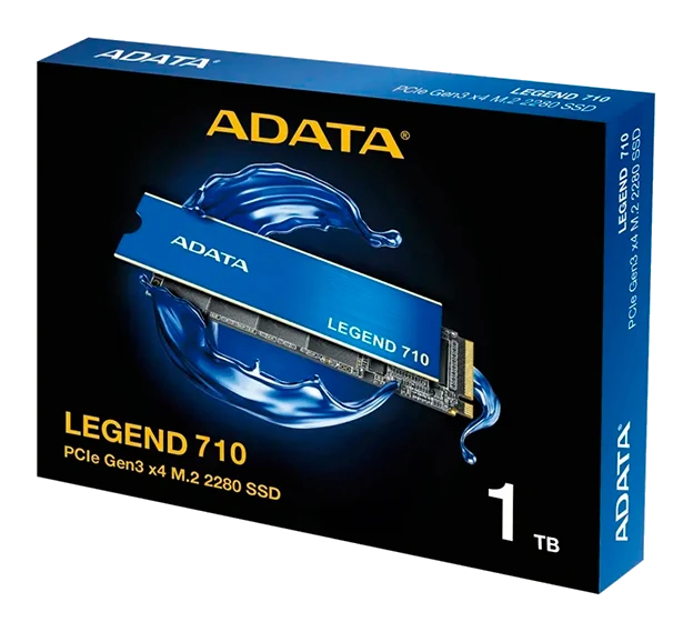 Unidad En Estado Solido (ssd) Adata Legend 710 1tb Pcie Gen 3.0 X4 M.2 2280