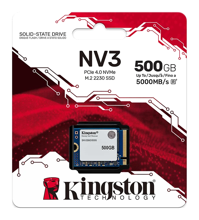 Ssd Kingston Nv3 Pcie 4.0 Nvme De 500 Gb — vista 2