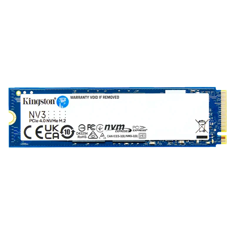 Unidad En Estado Solido Kingston 1000gb Nv3 Pcie 4.0 Nvme M.2 Ssd