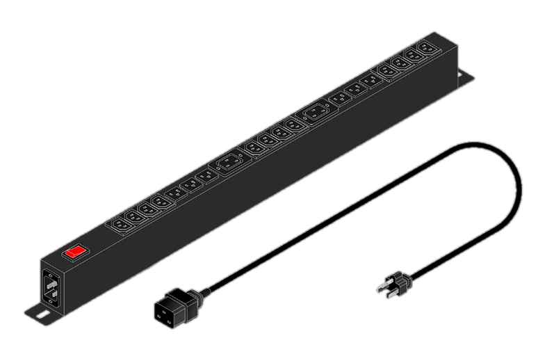 Unidad De Distribución De Energía Elise, Pdu-v-20t-15a-6(n5-15r)-12(c13)-2(c19)-c20-0u — vista 2
