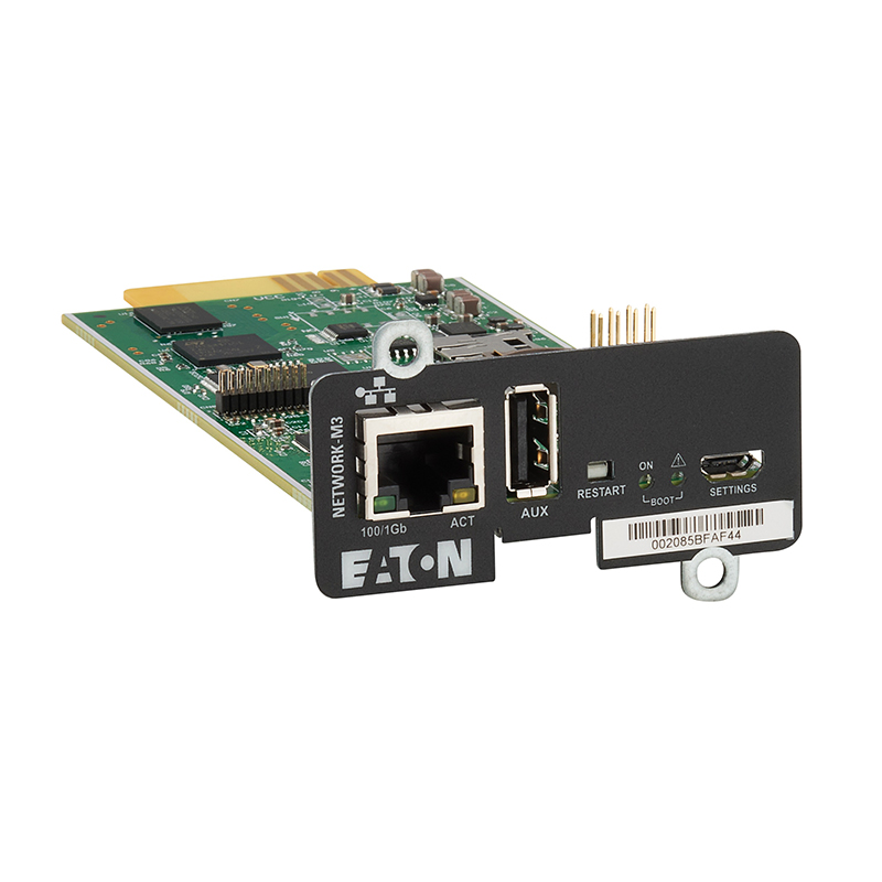 Tarjeta De Administracion De Red Gbe Eaton, Ranura: Mini-slot, Ethernet 10/100/1000baset