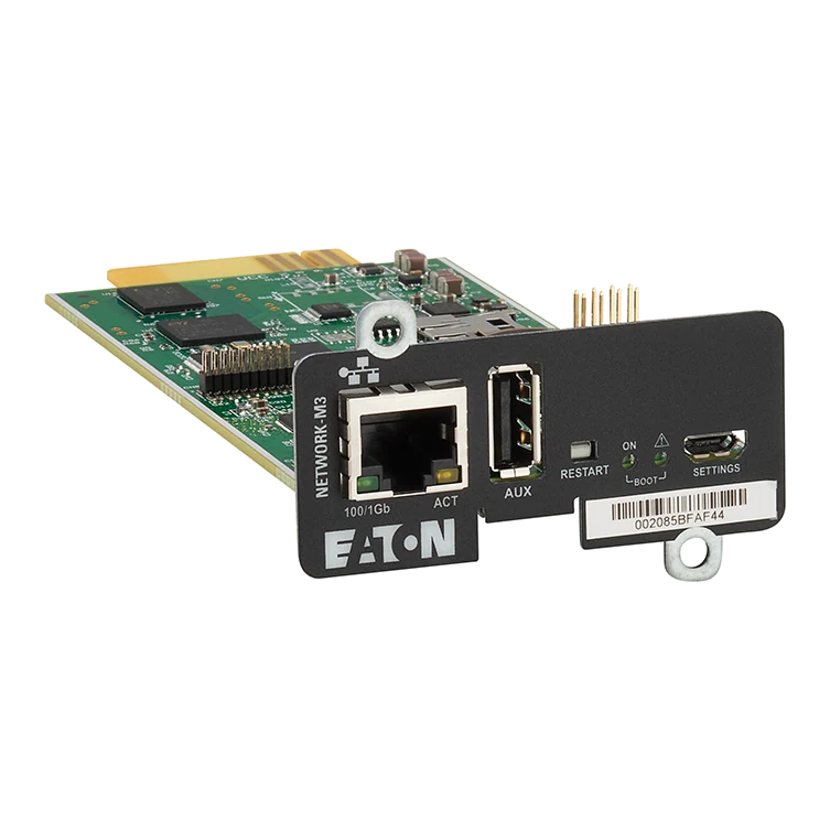 Tarjeta De Administracion De Red Gbe Eaton, Ranura: Mini-slot, Ethernet 10/100/1000baset