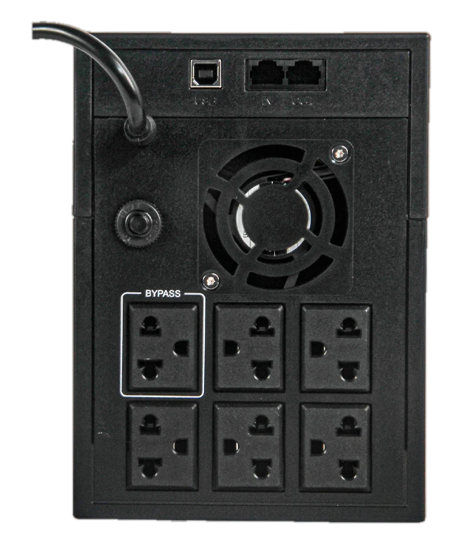 Ups Interactivo Elise Fase, Aur-1500-lcd-usb, 1500 Va / 900 W, Puerto Inteligente Usb-hid. — vista 2