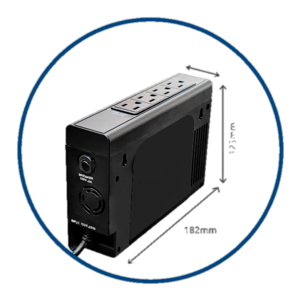 Ups Cdp Li504i - Standby Con Bateria De Litio (lifepo4) De 12.8v / 51.2wh, 500va / 250w — vista 2