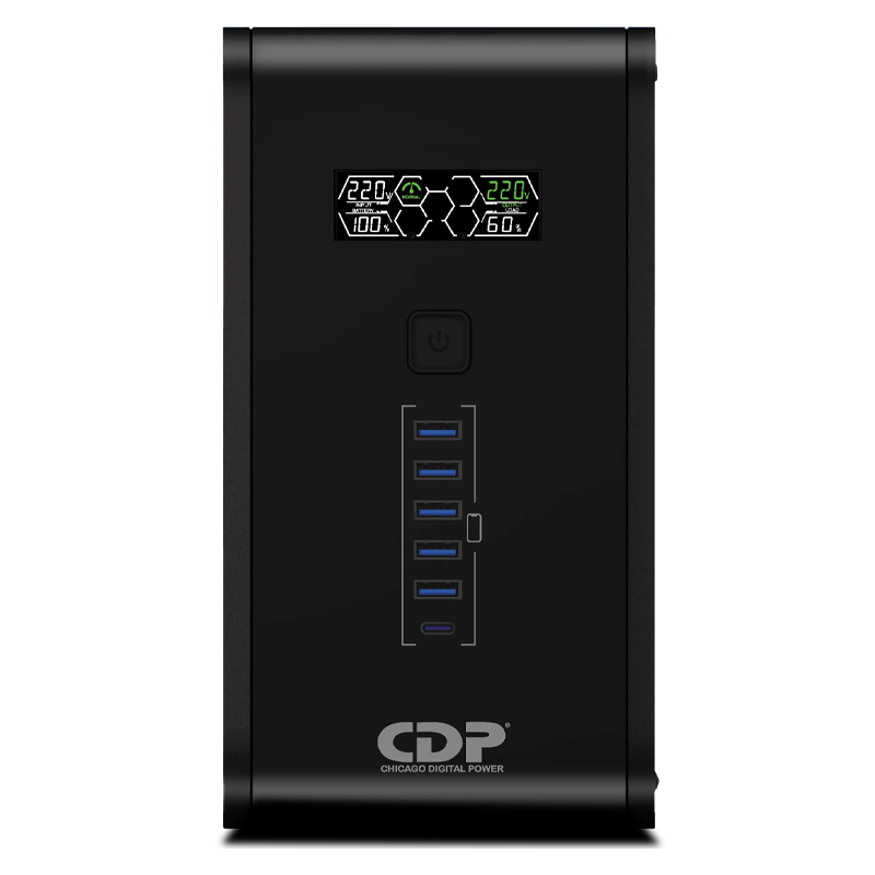 Ups Interactivo Cdp (chicago Digital Power) R-smart 751i, 750va / 375w