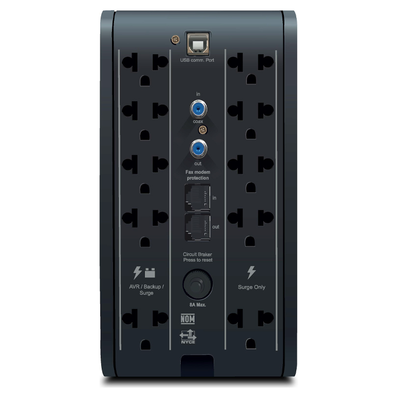Ups Interactivo Cdp (chicago Digital Power) R-smart 751i, 750va / 375w — vista 2