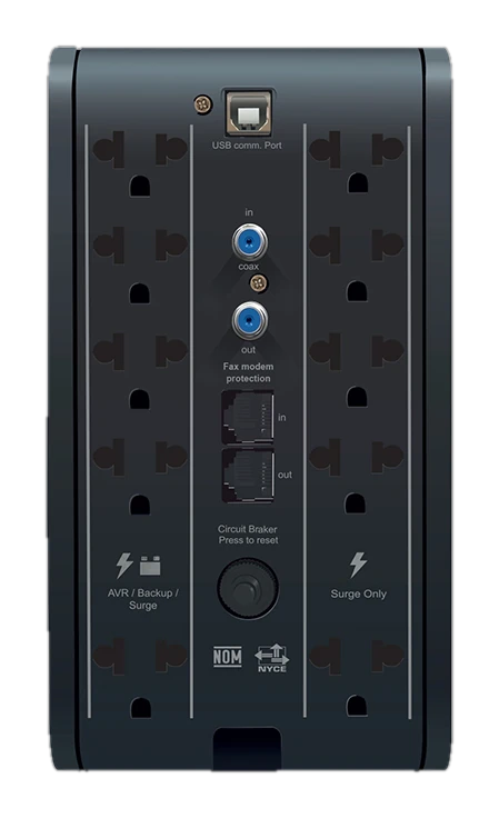 Ups Interactivo Cdp (chicago Digital Power) R-smart 2010i, 2000va/1200w — vista 2