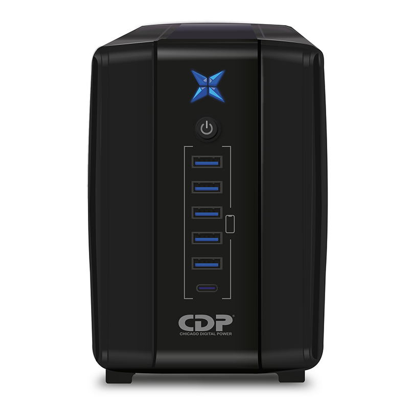 Ups Cdp R-upr1008i, Interactivo, 1000va, 500w, 220vca / 50/60hz (ajuste Automático)