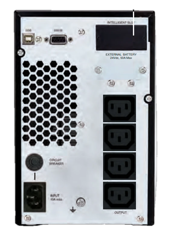 Ups Cdp Upo11-1i Online 1000va / 900w, 230v, Usb, Rs232, 3-salidas Iec-c13/14. — vista 2