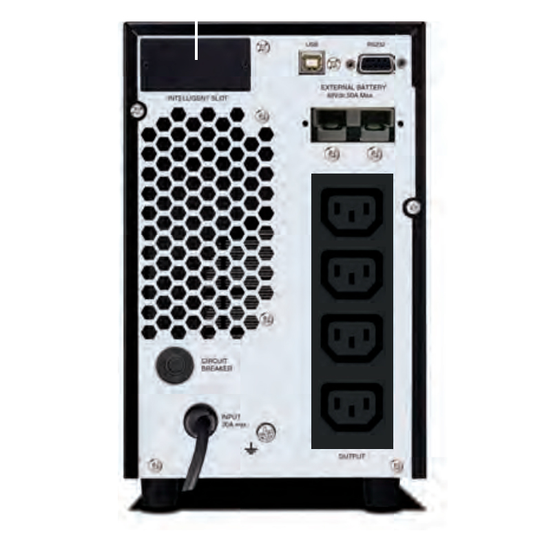 UPS CDP UPO11-2i Online 2000VA / 1800W, 230V, USB, RS232, 4-Salidas IEC-C13/14.
