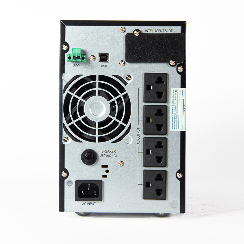 UPS Elise UDC-1K-T-G2, On-Line, 1kVA, 900W, 100V ~ 300VAC, Display LCD.