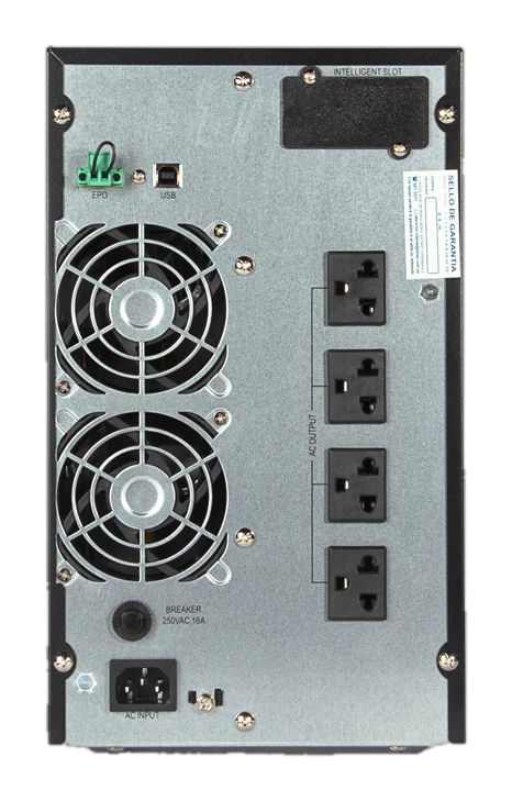 Ups Elise Udc-2k-t-g2, On-line, 2000 Va, 1800 W, 220vac, Monofásico Con Tierra, Usb. — vista 2