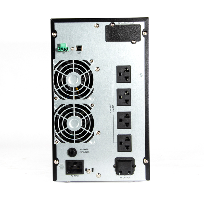 UPS Elise UDC-3K-T-G2, On-Line, 3kVA, 2.7KW, 100V ~ 300VAC, Display LCD.