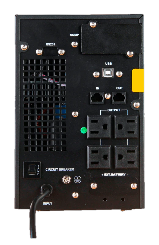 Ups Elise Fase Online Serie Zen 1000va / 900w / 4 Tomas De Salida Nema 5-15 / Rs232 / Usb. — vista 2