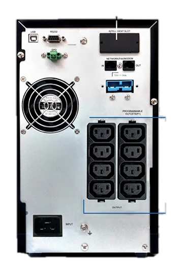 Ups Cdp Upo11-2i(ax), On-line, 2000va, 2000w, 220vac, 8 Salidas Iec-c13/14. — vista 2