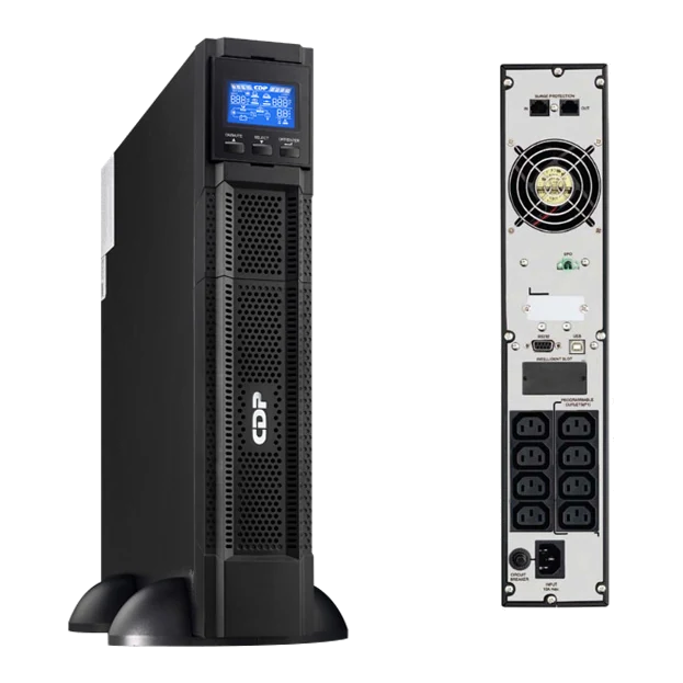 Ups Online Cdp Upo11-2 Rtaxi, 2000va/2000w, 220vac, 8 Salidas Iec-c13 (4-programables)