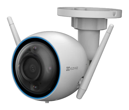 Cam Ip Ext 3mp 2k Wifi 2.4ghz Lente 2.8mm