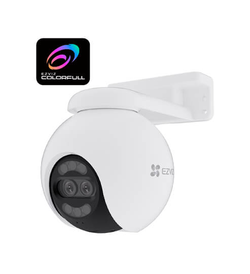 Cam Ip Pt Dual 4k + 2mp Ext Lente 4mm