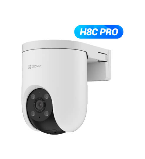 H8c Pro 3mp - Cam Ip Pt Ext 3mp Wifi 2.4ghz Lente 4mm