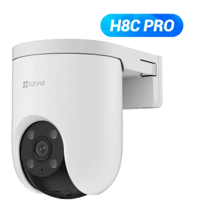 H8c Pro 3mp - Cam Ip Pt Ext 3mp Wifi 2.4ghz Lente 4mm